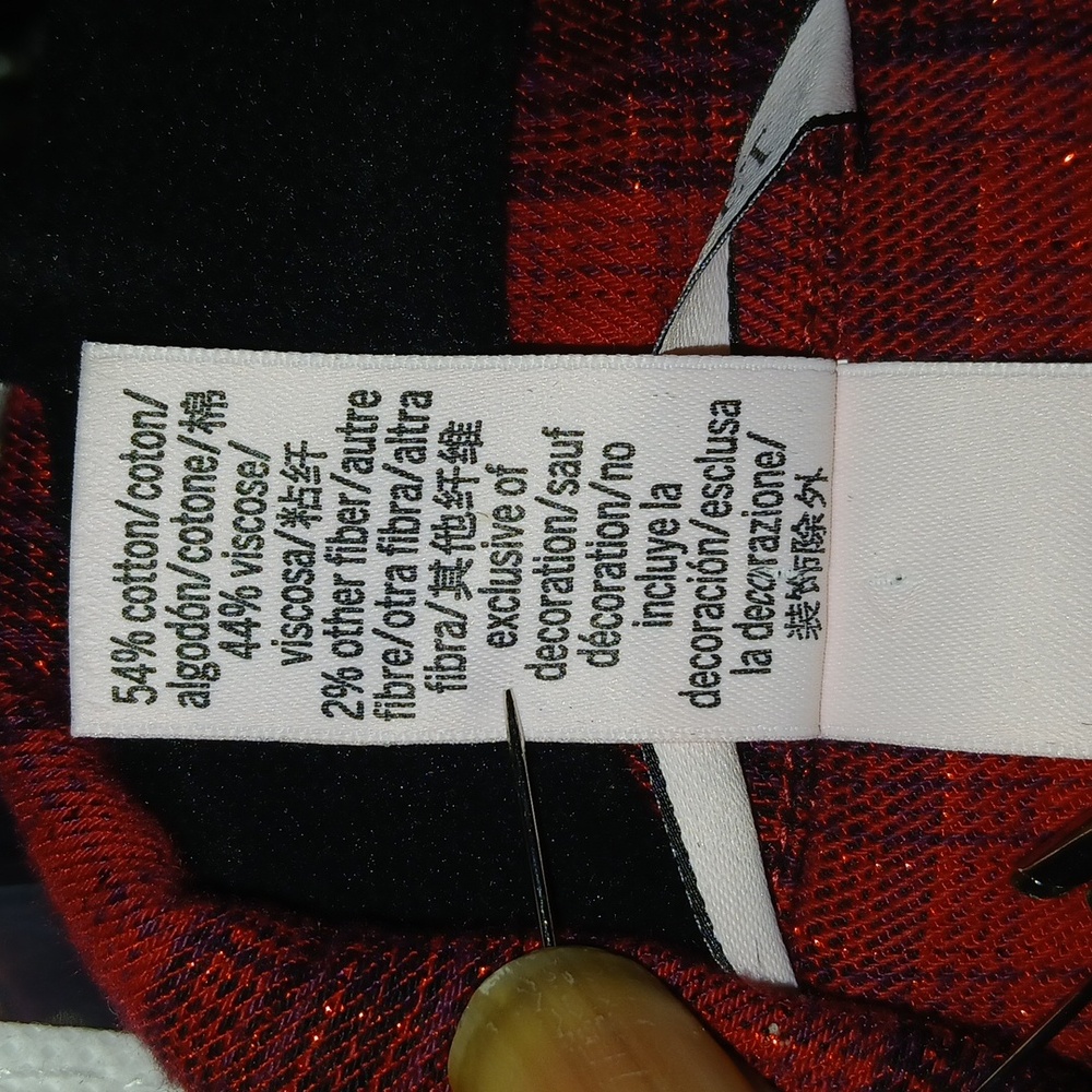 Victoria's Secret Fuchsia Plaid Pajama Set - Picture 11 of 14